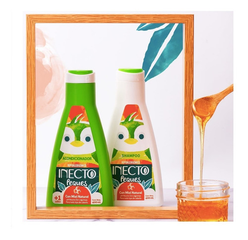 Set Shampoo Y Acondicionador Inecto Peques Hipoalergenico