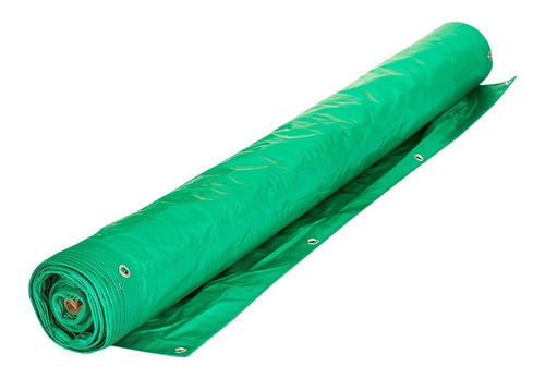 Rafia Cubre Cerco Verde Laminado Con Ojales 1.50 X 50 Metros