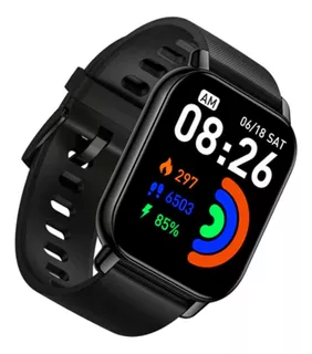 Reloj inteligente Zeblaze Btalk, pantalla 1,86 IP68, funda para llamadas de voz, color negro, pulsera, color negro, bisel, color negro