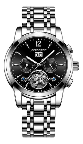 Reloj Mecánico Luminoso Automático Poedagar Para Hombre