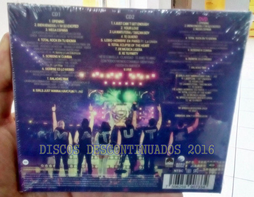 Matute En Concierto Arena Cdmx (2 Cd's + Dvd) 2018 Altafonte