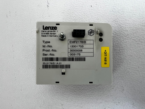 Plc Modulo De Comunicacion Canopen Emf2178ib Lenze