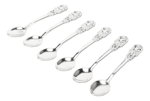 Conjunto De Louças Swan, Suporte De Base Prateado, Colher De