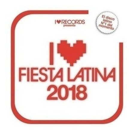 Imagen 1 de 3 de Varios Interpretes - I Love Fiesta Latina 2018 Cd#