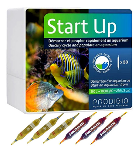 6 Ampolas Prodibio Start Up P/ciclagem Biodigest + Stop Ammo