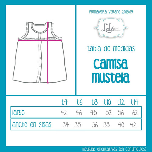 Pv18 Camisa Mustela Celeste