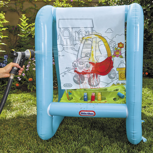 Caballete Inflable 3 En 1 Para Niños De 3 Años, Arte Al Aire