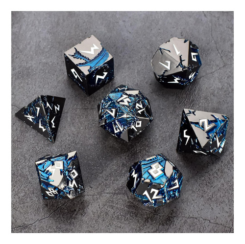 Rule Cool Metallic D&d Dice Polyhedral Mtg Rpg Rpg Gaming En