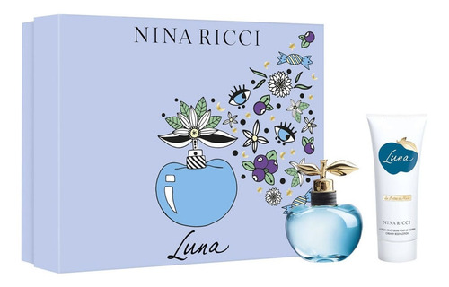 Set Nina Ricci Luna 2pz 80ml Edt Spray - Mujer