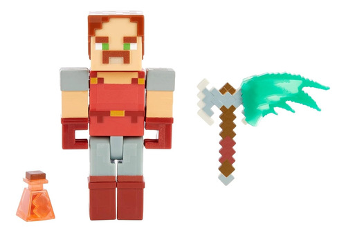 Mattel Minecraft Dungeons 3.25-in Figura De Batalla Coleccio