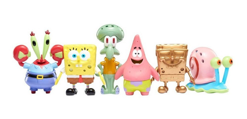 Bob Esponja Figuras De Slime Mattel Original Delivery