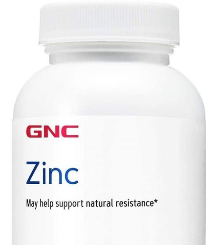 Gnc Zinc 50 Mg 250 Tabletas Resistencia Sistema Inmunológico