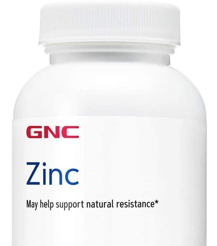Gnc Zinc 30 Mg De 100 Tabletas