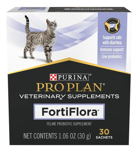 Probioticos Para Gato Fortiflora Purina Caja 29 Sobres