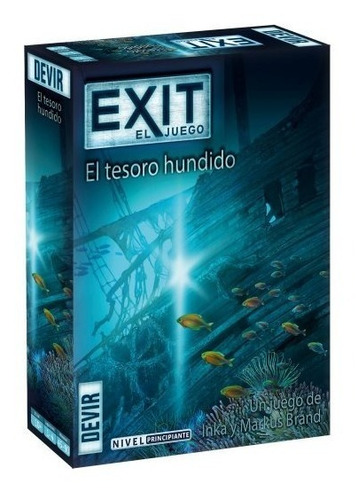 Juego De Mesa Exit 7 El Tesoro Hundido Devir Original 