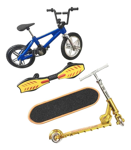 4 Piezas Finger Skateboard Bicicletas Fingerboard Bicicleta