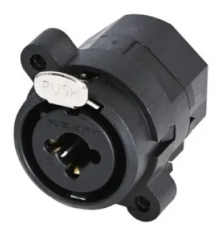 Ficha Combo Xlr Canon Jack A Pcb Rean Neutrik Rcj6fi-v Ntk