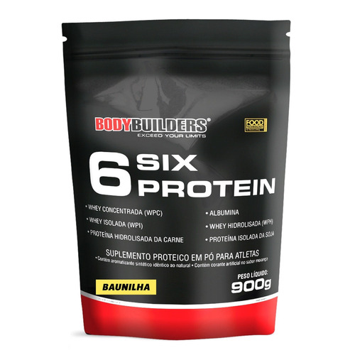 6 Six Protein 900g Baunilha
