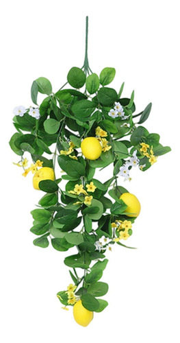 Arranjo De Flores Artificiais Para Decoração De Limão,