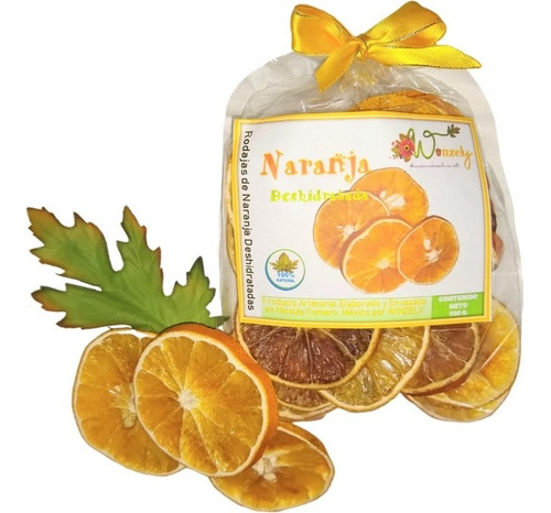 Naranja Deshidratada En Rodajas Sin Semilla 100gs!!