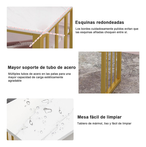 Mesa Para Manicure Mesa Para Uñas Sencilla 140 Cm Blanco