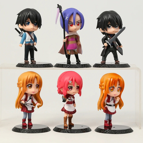 Juguetes De Figuras De Acción Kirito Asuna De Sword Art Onli