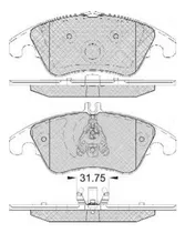 Comprar Pastilla De Freno Mercedes Benz Clase C 280-300-320-350 - Co