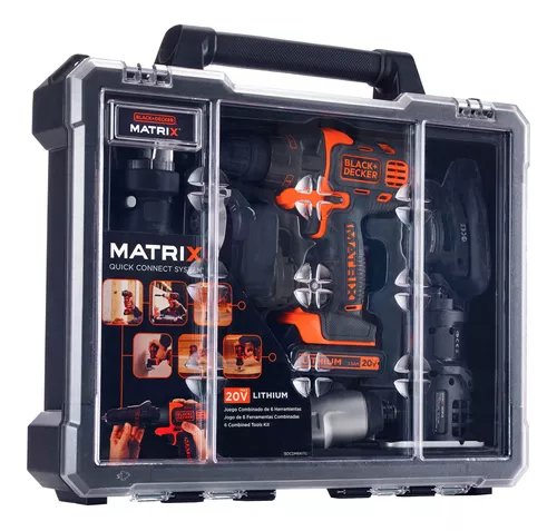 Multiherramienta 20v 6 En 1 Matrix Bdcdm6kitc-b2c B+d