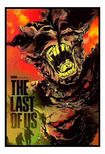 Cuadro Premium Poster 33x48cm Fan Arte Infectado Last Of Us