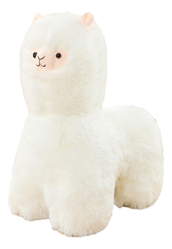 Animales De Peluche De Alpaca, Juguetes De 60cm Blanco