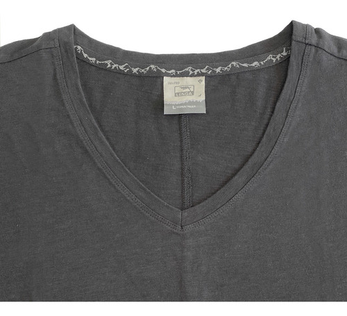 Polera Escote V Manga Larga Mujer Maqui Lenga® Sustentable