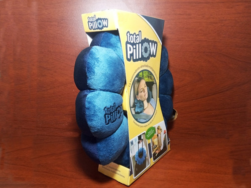 Imagen 4 de 9 de Almohada Total Pillow Viajera Cómoda Para Todo El Cuerpo Tfk