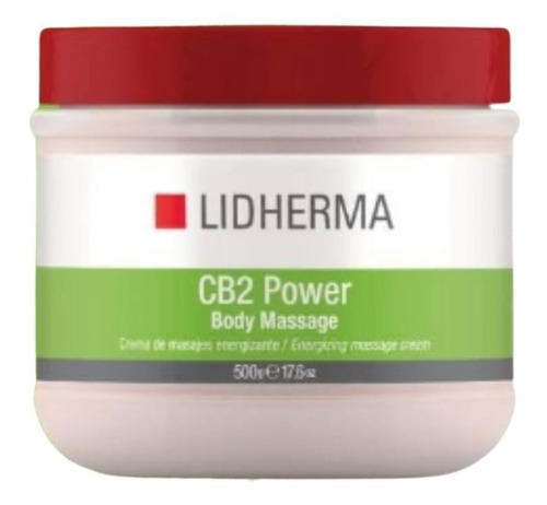 Cb2 Power Body Massage - Crema De Masajes - 500gr- Lidherma