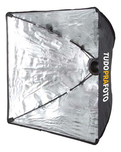 Softbox 40x40 + Tripé Universal E Lâmpada De Luz Fria 220v