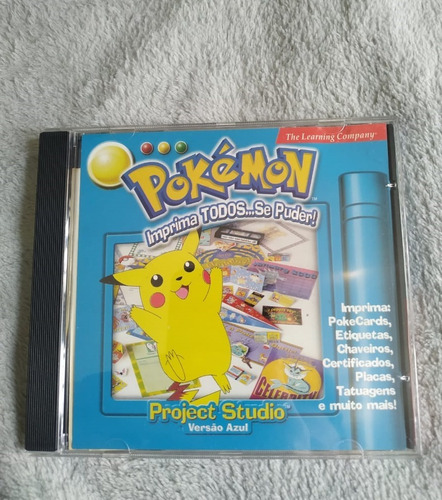Pokémon Project Studio Azul (blue) | Mega Raro Colecionador