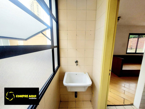 Imagem 13 de 15 de Apartamento Para Venda Com 1 Quarto 1 Vaga Em Santa Cecília - Sp - Ajm432