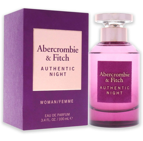 Abercrombie & Fitch Authentic Night Woman  100 Ml Edp