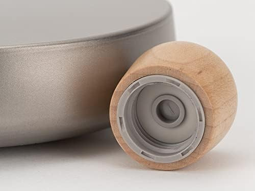 Snow Peak Titanium Flask - Esencial Para Acampar Ultraligero