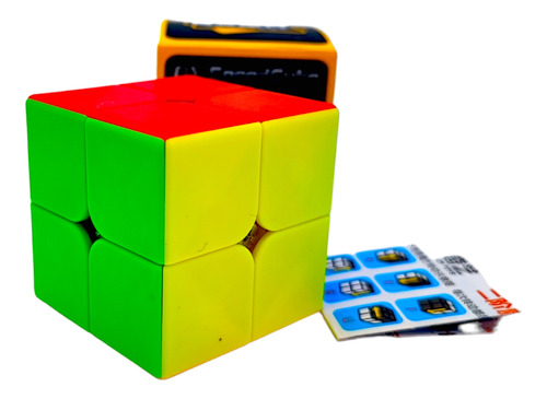 Cubo Rubik 2x2 Qy Speedcube Piezas Armables