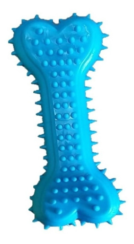 Imagem 3 de 5 de Brinquedo Mordedor Osso Limpa Dente P/ Cães Pet 15cm