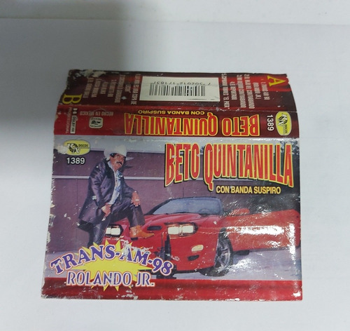 Beto Quintanilla - Trans-am 98 (1998)(solo Portada Sin Kct) 