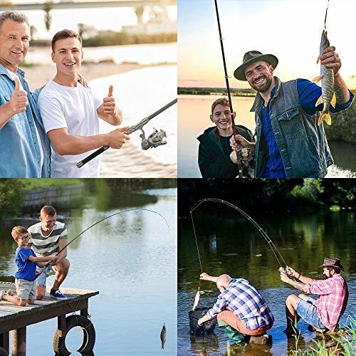 Pesca Outlife Kit Aparejo Carrete Caña Spinning Combo
