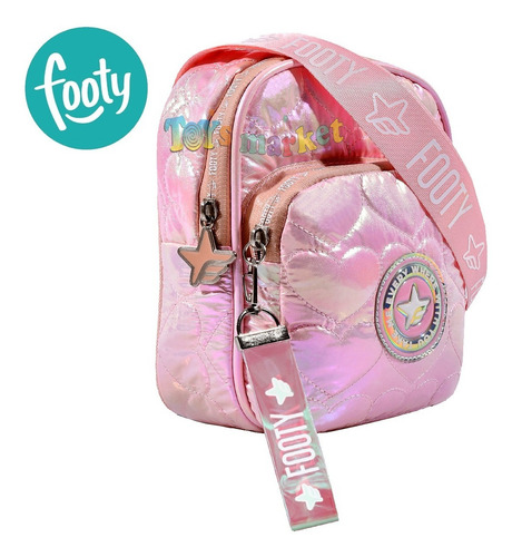 Imagen 3 de 8 de Bandolera Cartera Footy Fashion Mini Mochila Mochilita