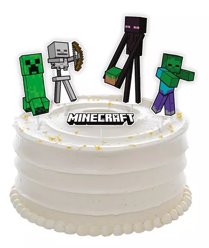 Topper Bolo Minecraft