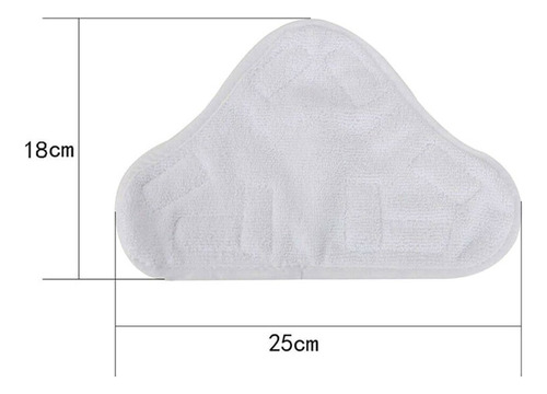 Capa De Pano De Limpeza Shark X5/h2o Steam Mop, 6 Unidades