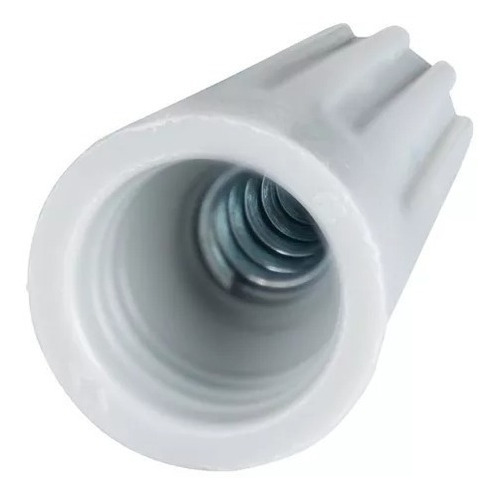 Conector Tipo Resorte Gris (terminal Capuchon Empalme) X 100