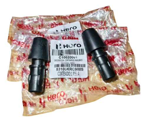 Par De Contrapesos Para Hero Hunk 150/160r/190/160r4v Negro
