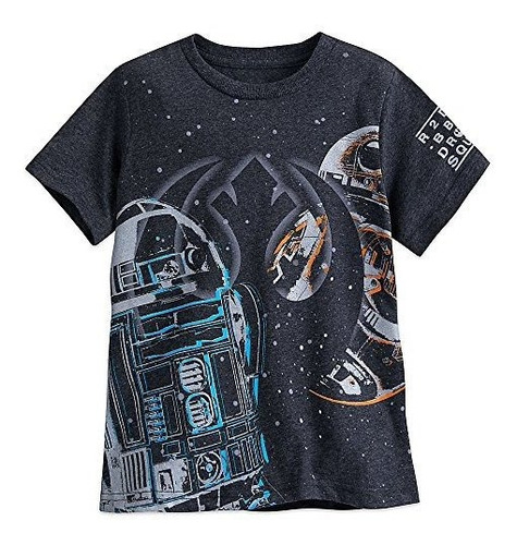 Star Wars R2-d2 And Bb-8 T-shirt For Boys