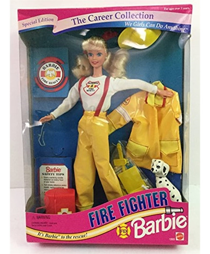 Muñecas 1994 The Career Collection - Bomberos Barbie