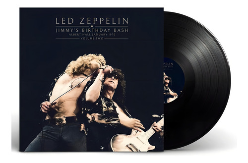 Led Zeppelin Jimmys Birthday Bash Albert Hall 1970 Lp Vinyl Versión Del Álbum Estándar
